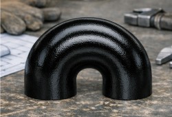 Steel pipe elbow fitting