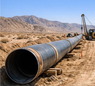 Field pipeline installation